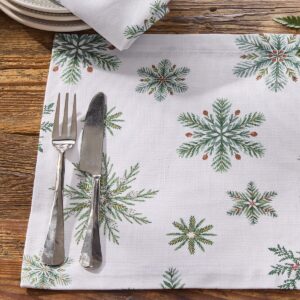 Holiday Snowfall Placemat