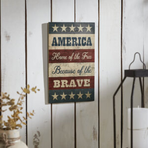 America home of  the free.... sign